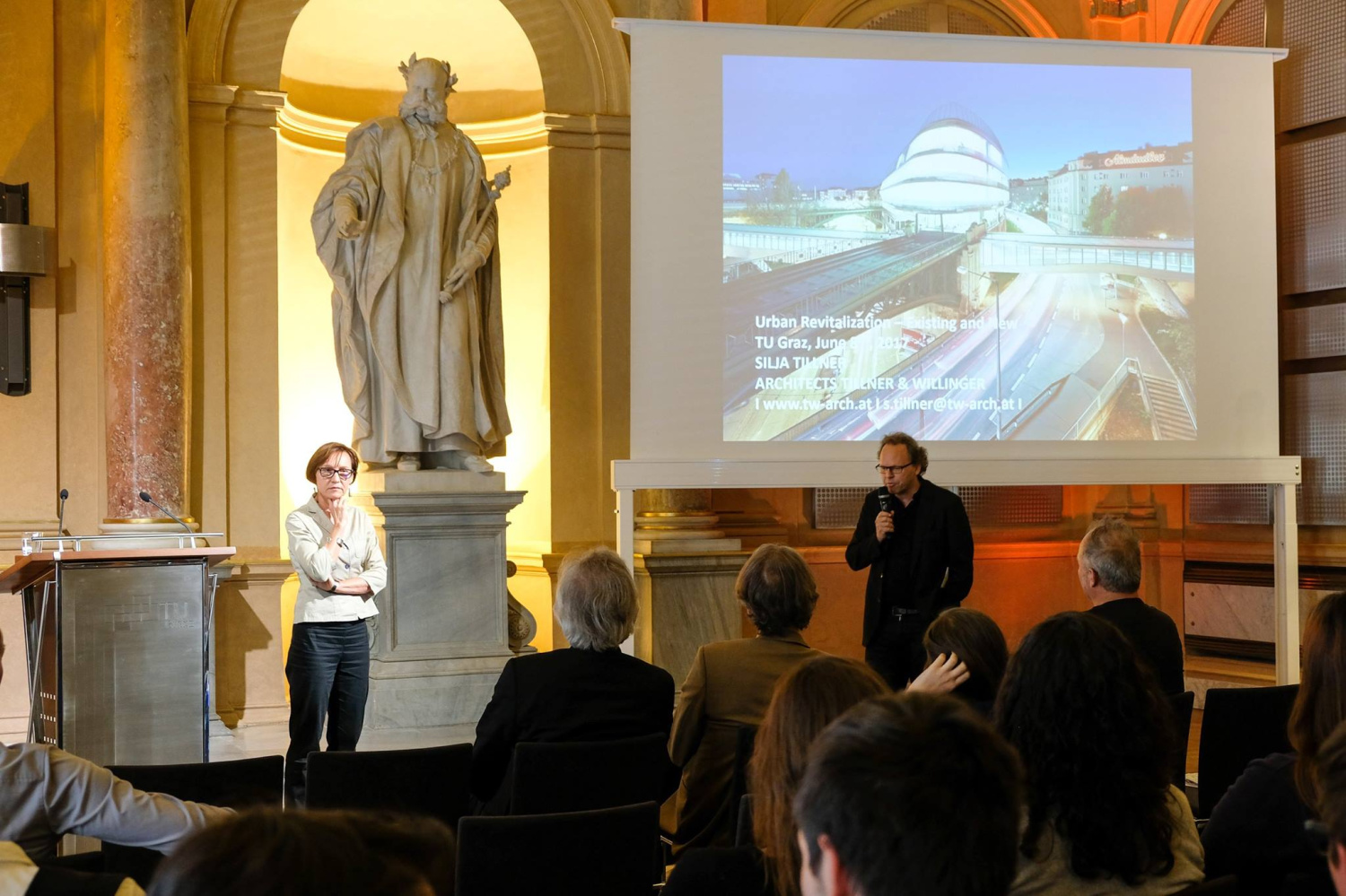 Roger Riewe, Institut für Architekturtechnologie and Silja Tillner